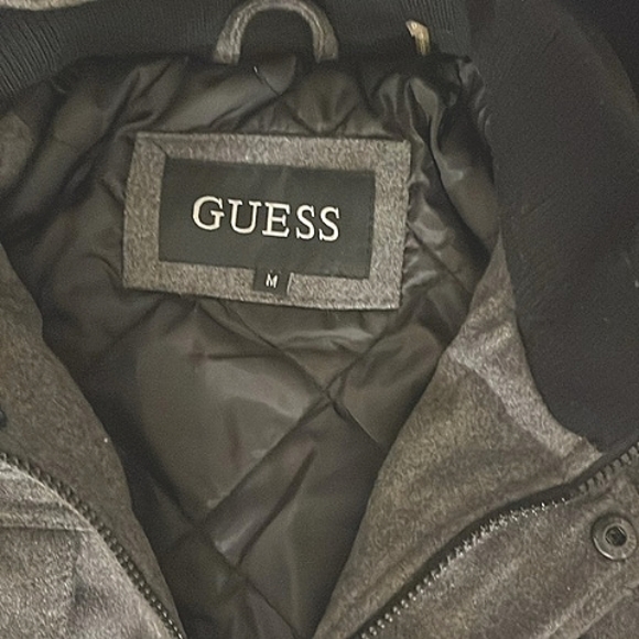 ♦️SALE ♦️GUESS Men's Coat Dark Grey - Picture 2 of 6